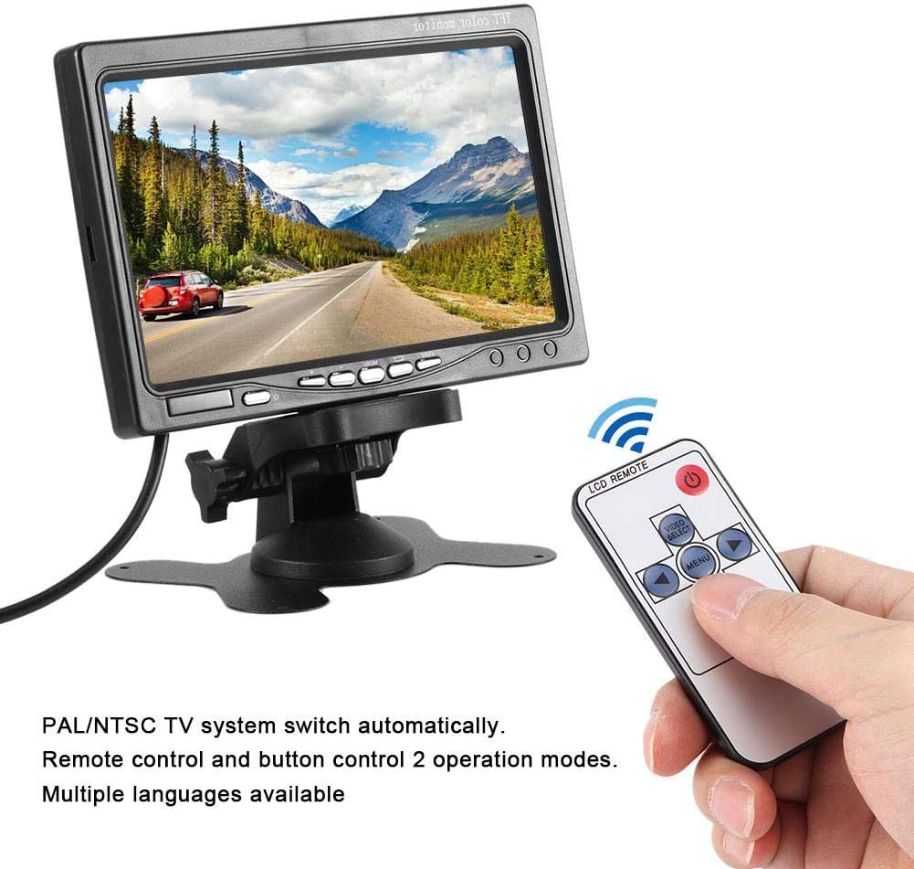 7in Car Monitor Reverse Monitor Pack of 2 M6192
