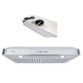 Stainless Steel Under Cabinet Range Hood with 2 LED Lights X84488