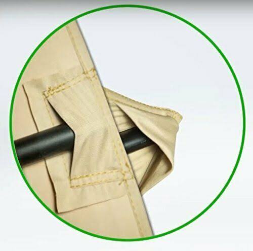 Hexagon Solar Gazebo Replacement Canopy Q760118
