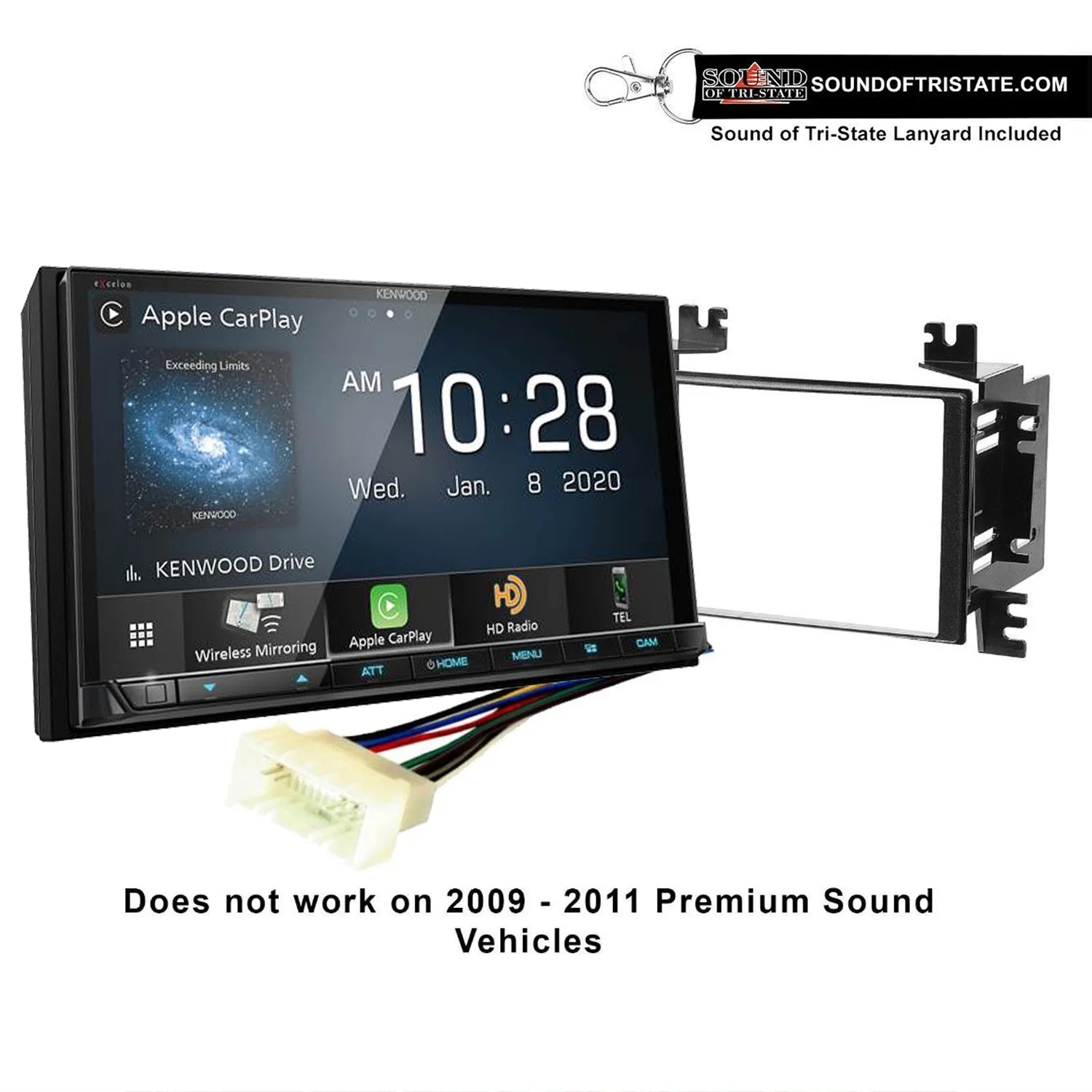 6.8" HD Digital Receiver & Install Kit Y13803