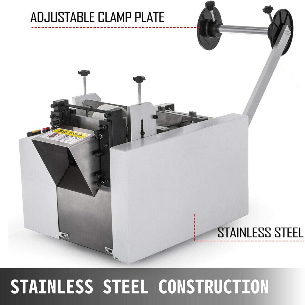 Automatic Heat-Shrink Tube Cutting Machine 250W Tube Cable Pipe Cutter R3681