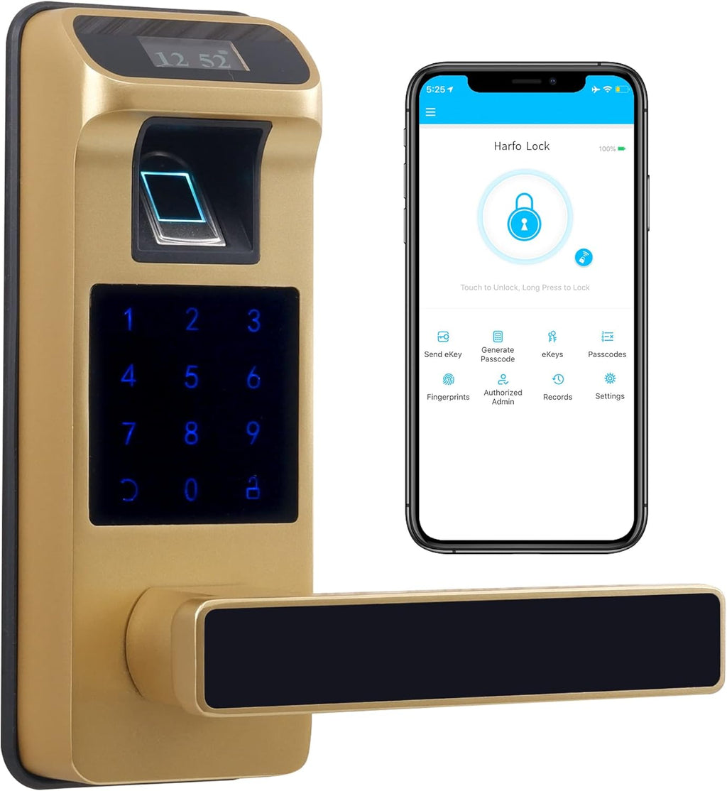Sliver Electronic Digital Door Lock with Touchscreen Keypad Z54281