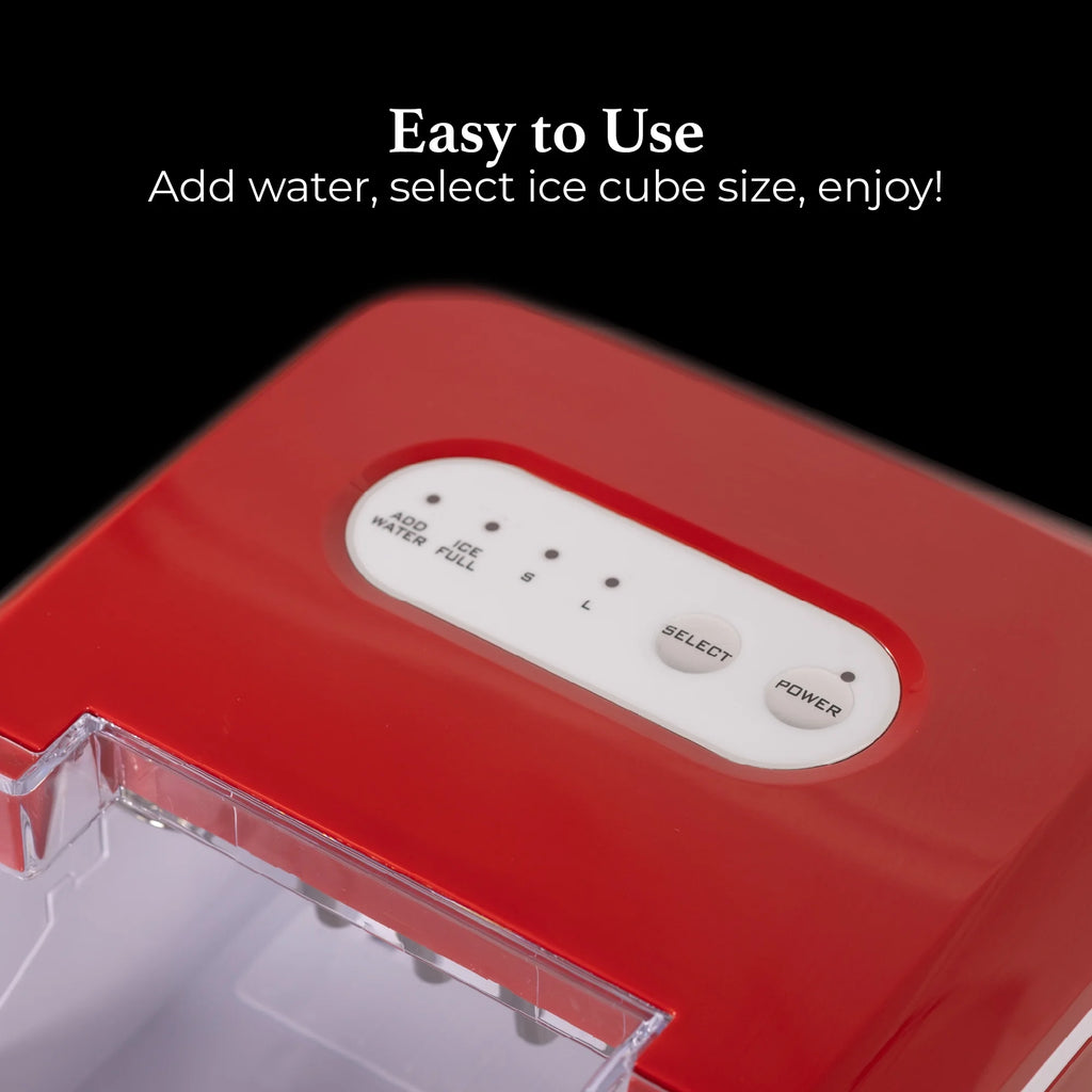 26-Pound Automatic Portable Countertop Ice Maker Machine O736925