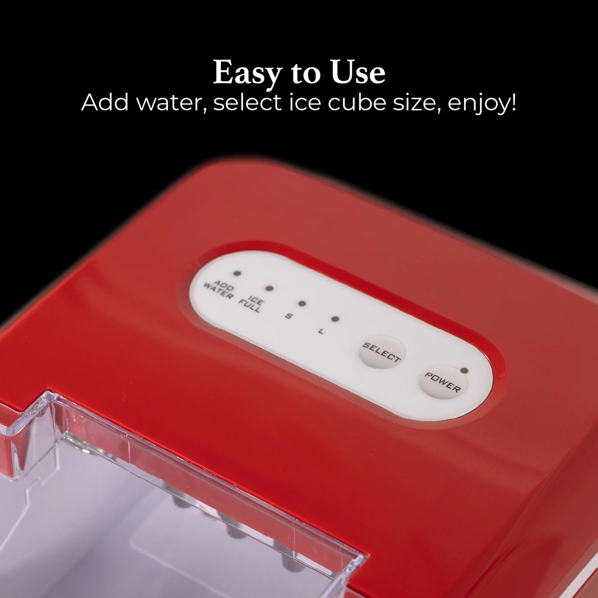 26-Pound Automatic Portable Countertop Ice Maker Machine O736925