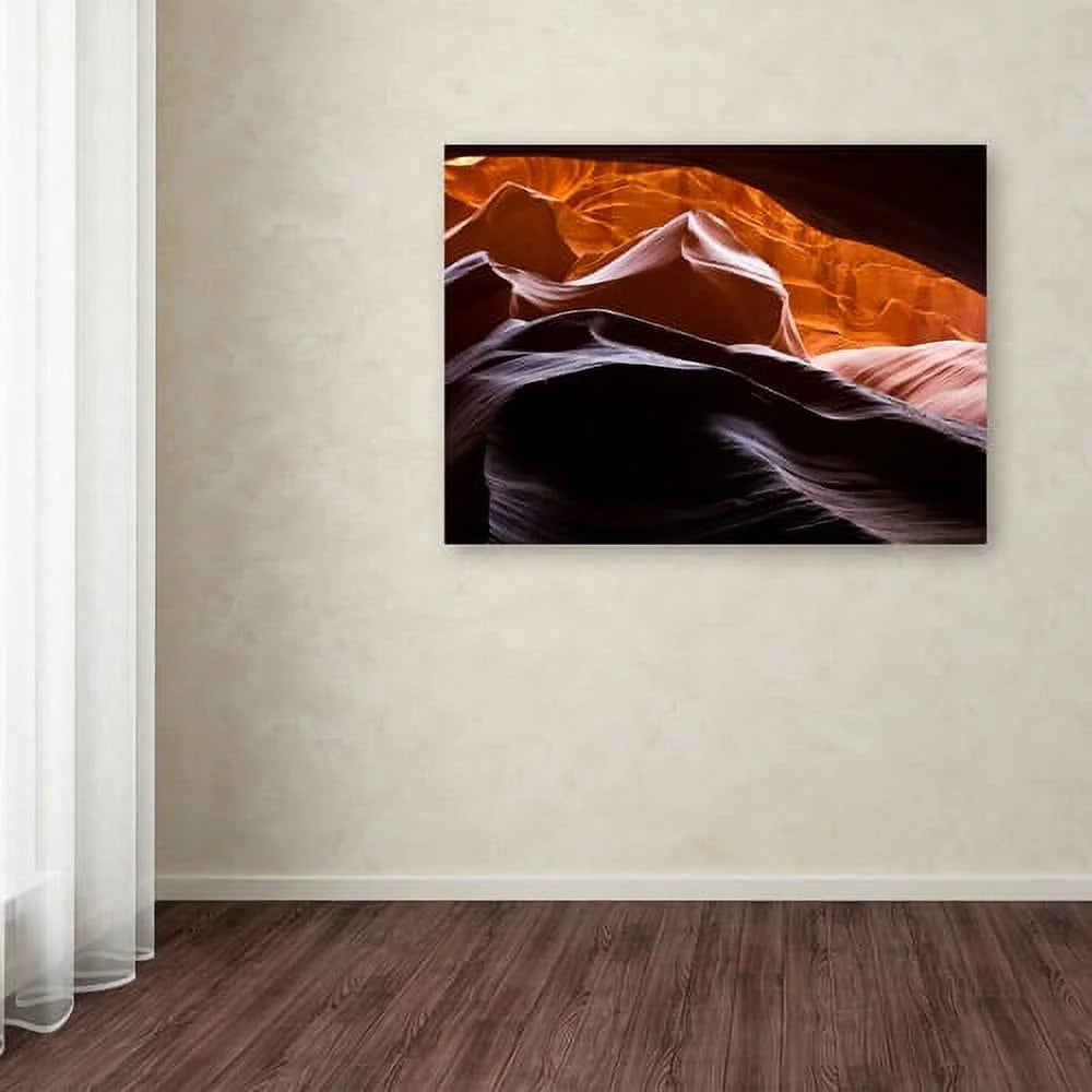 Antelope Canyon 3 14" x 19" Canvas Art S7882