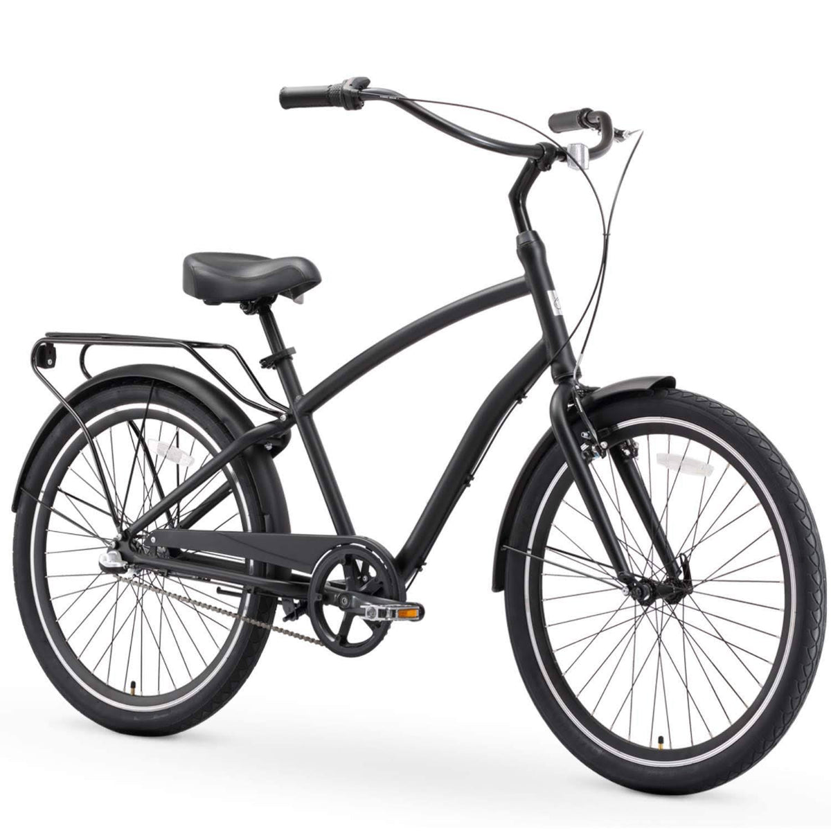 26x22 3 Speed Steel Sport Hybrid Cruiser Bicycle I9009