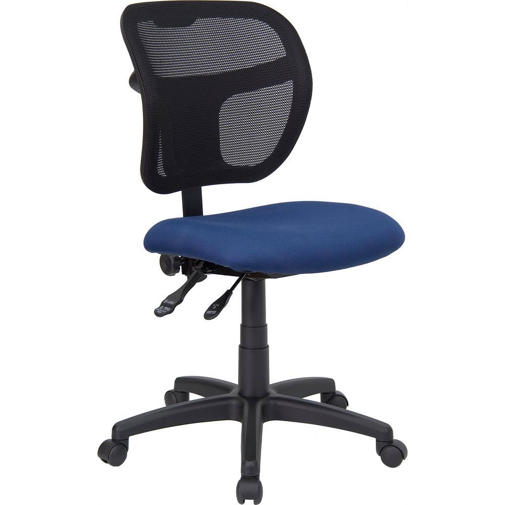 Navy Blue Mesh Office Desk Chair Y707