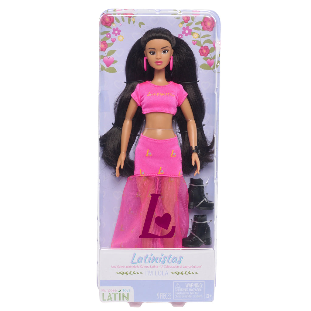 11.5-inch Latina Fashion Doll and Accessories D3704