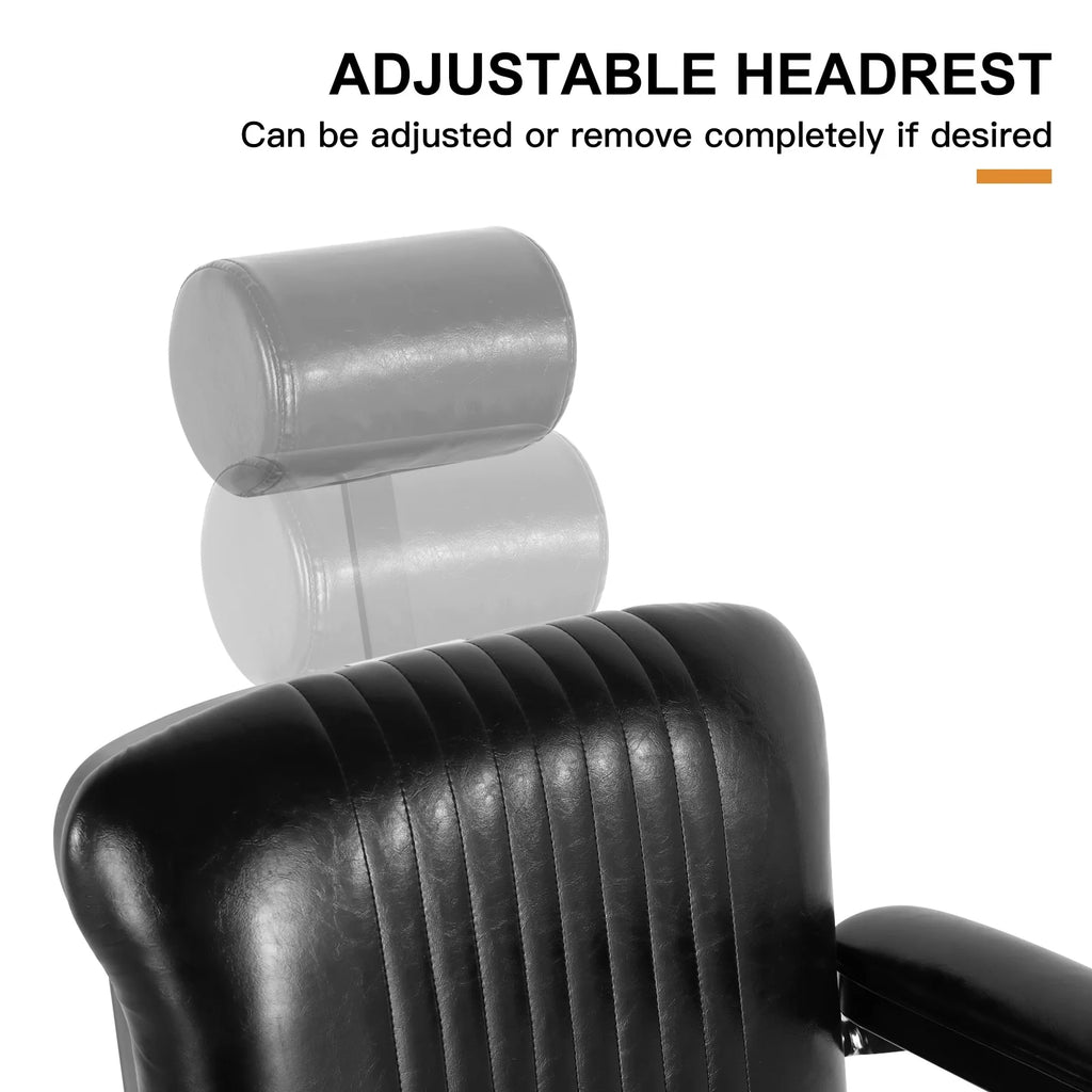 Black Hydraulic Recliner Barber Chair D82495