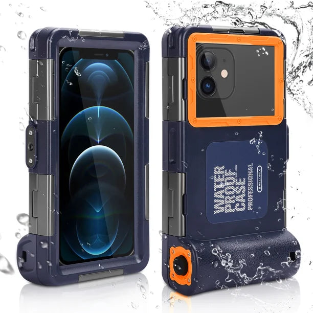 Waterproof Protective Case for Samsung Galaxy M21s and All Phones Up to 6.9 Inch with Lanyard S650