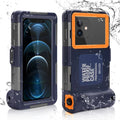 Waterproof Protective Case for Samsung Galaxy M21s and All Phones Up to 6.9 Inch with Lanyard S650