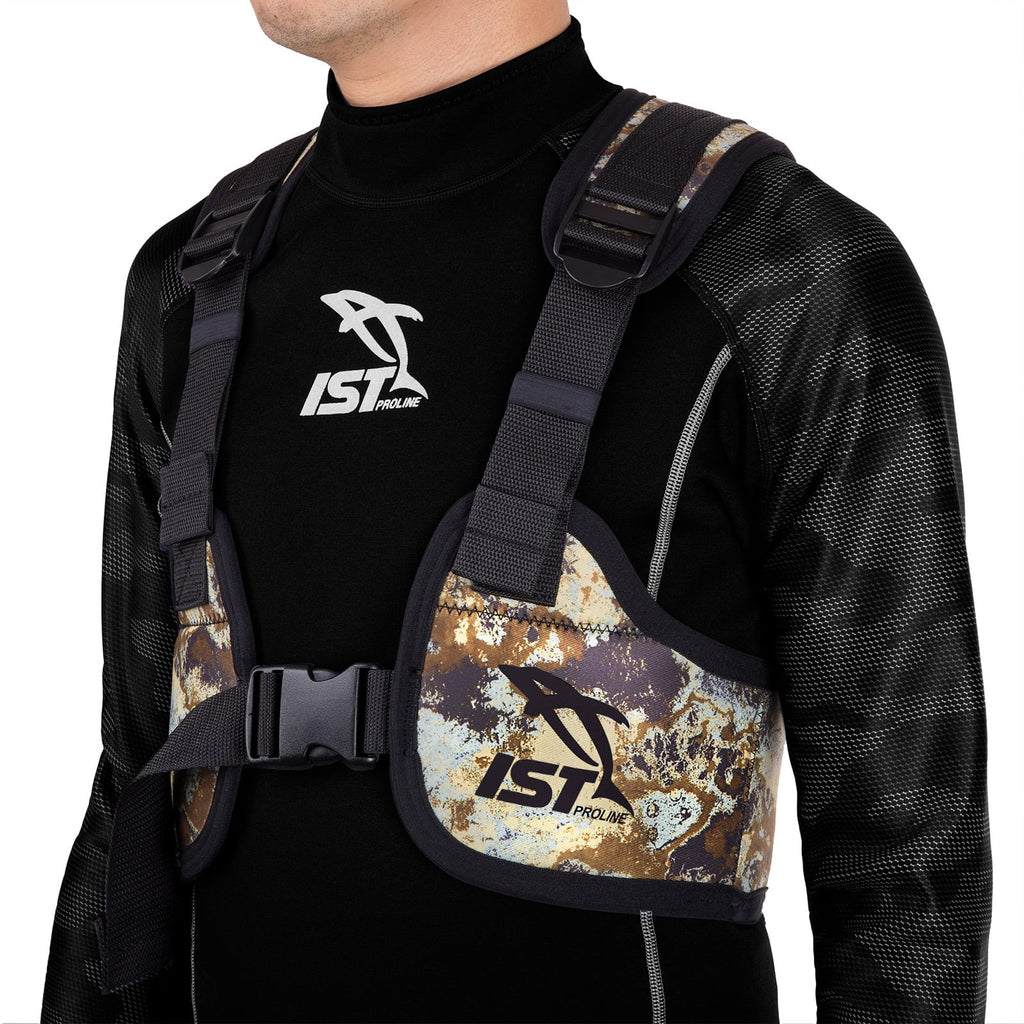 Camouflage Brown Large Diving Weight Vest S140799