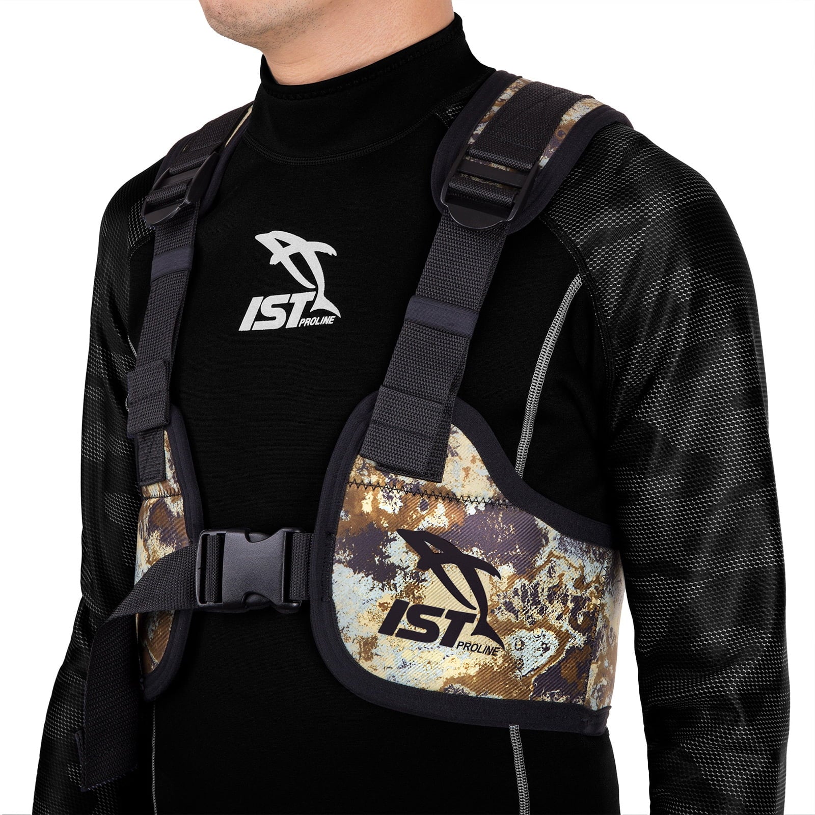 Camouflage Brown Large Diving Weight Vest S140799