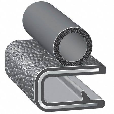 Trim Seal, Alum Clip, 0.36 in W, 100 ft G155799