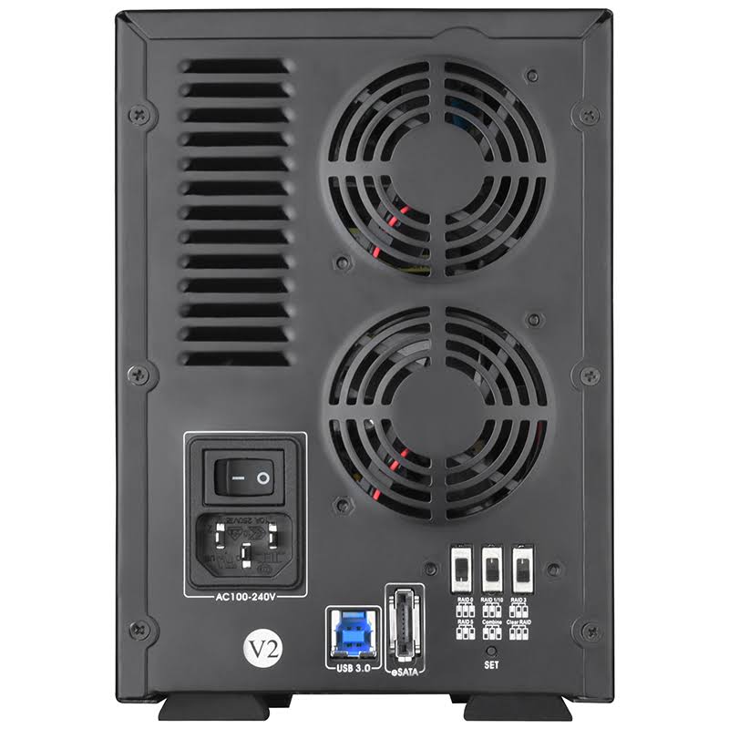 Black SATA USB 3.1 Hard Drive Enclosure G10391
