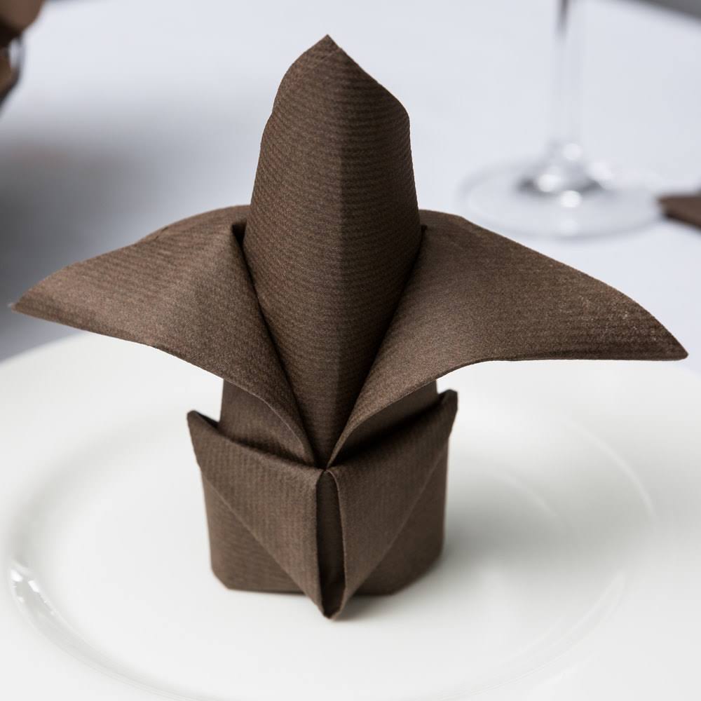 Chocolate Linen-Like Flat Pack E11403
