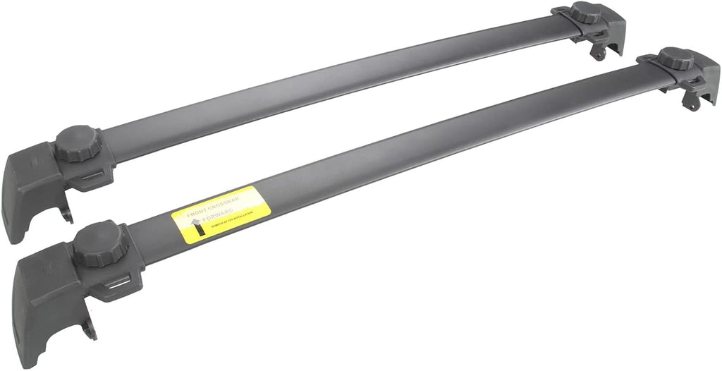 Black Roof Rack Cross Bar Rail F7416