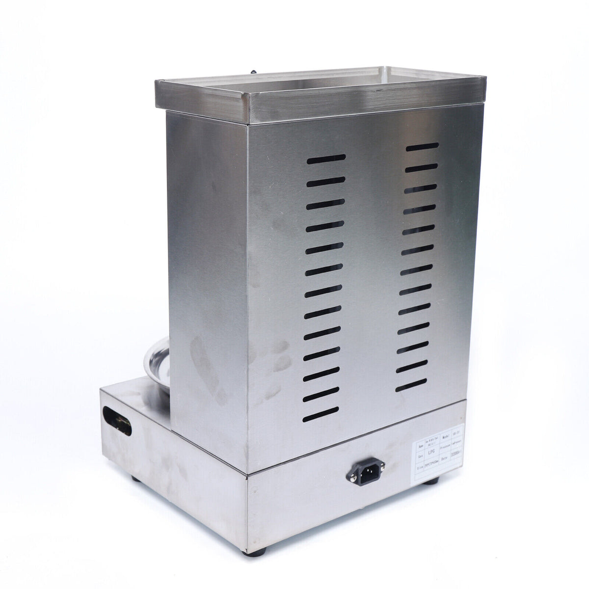 Stainless Steel Vertical Gas Broiler Shawarma Grill Machine B22304