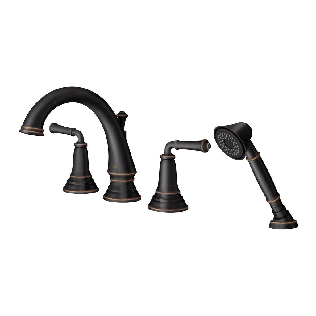 Polished Chrome Roman Tub Faucet with Personal Shower R9252