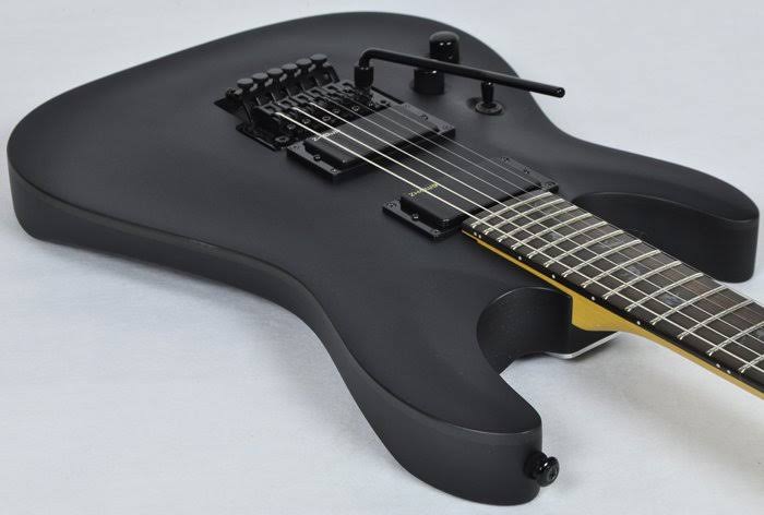 Satin Black Left Handed Electric Guitar V6028