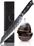 Kiritsuke Chef's Knife 8 Inch Damascus VG10 High Carbon Stainless Steel O2040