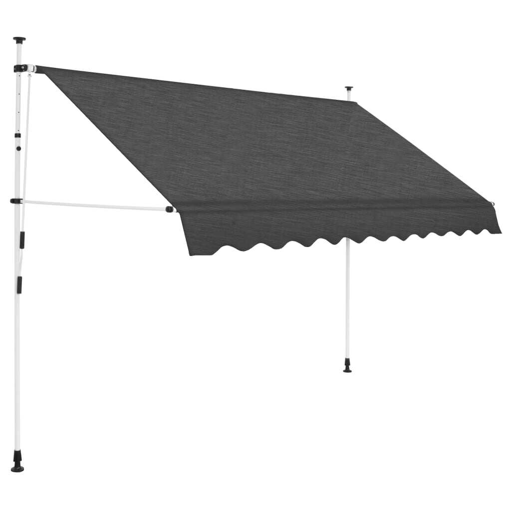 Patio Balcony Manual Shelter with Adjustable Versatile 98.4" A428