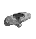 Polished Chrome Toothbrush and Tumbler Holder T224660