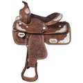 Western Saddle Pony Silver Accents O9080