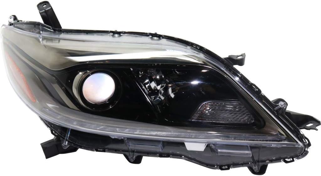 Passenger Side Halogen Headlight Assembly for Toyota Sienna 2015-2019 B73496