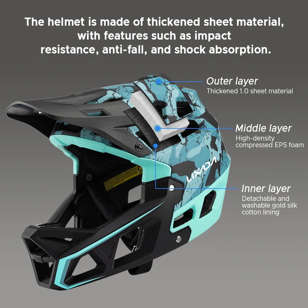 Adult Mountain Bike Helmet with Visor, 31 Vents Z374840