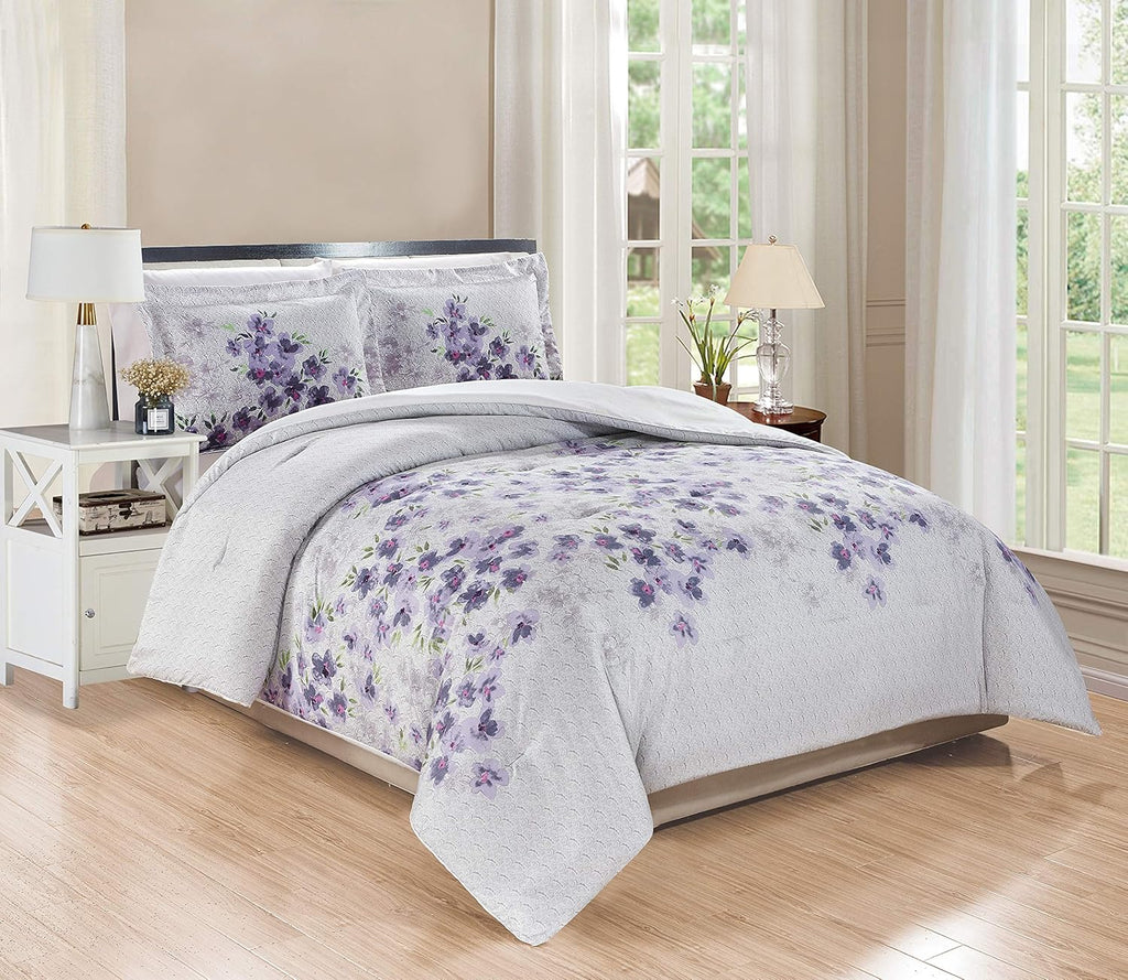 3-Piece Queen Size Down Alternative Comforter Set M6034