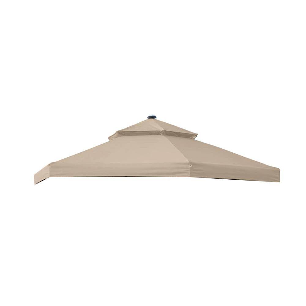 Hexagon Solar Gazebo Replacement Canopy Q760118
