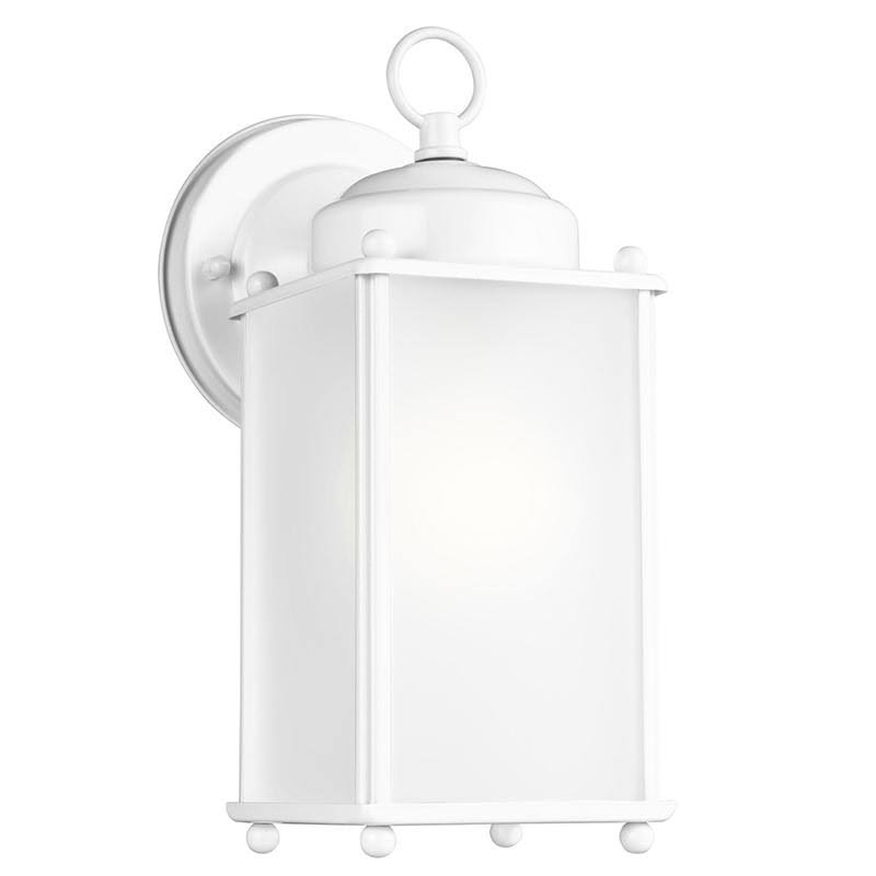 Black One Light Outdoor Wall Lantern Q7331
