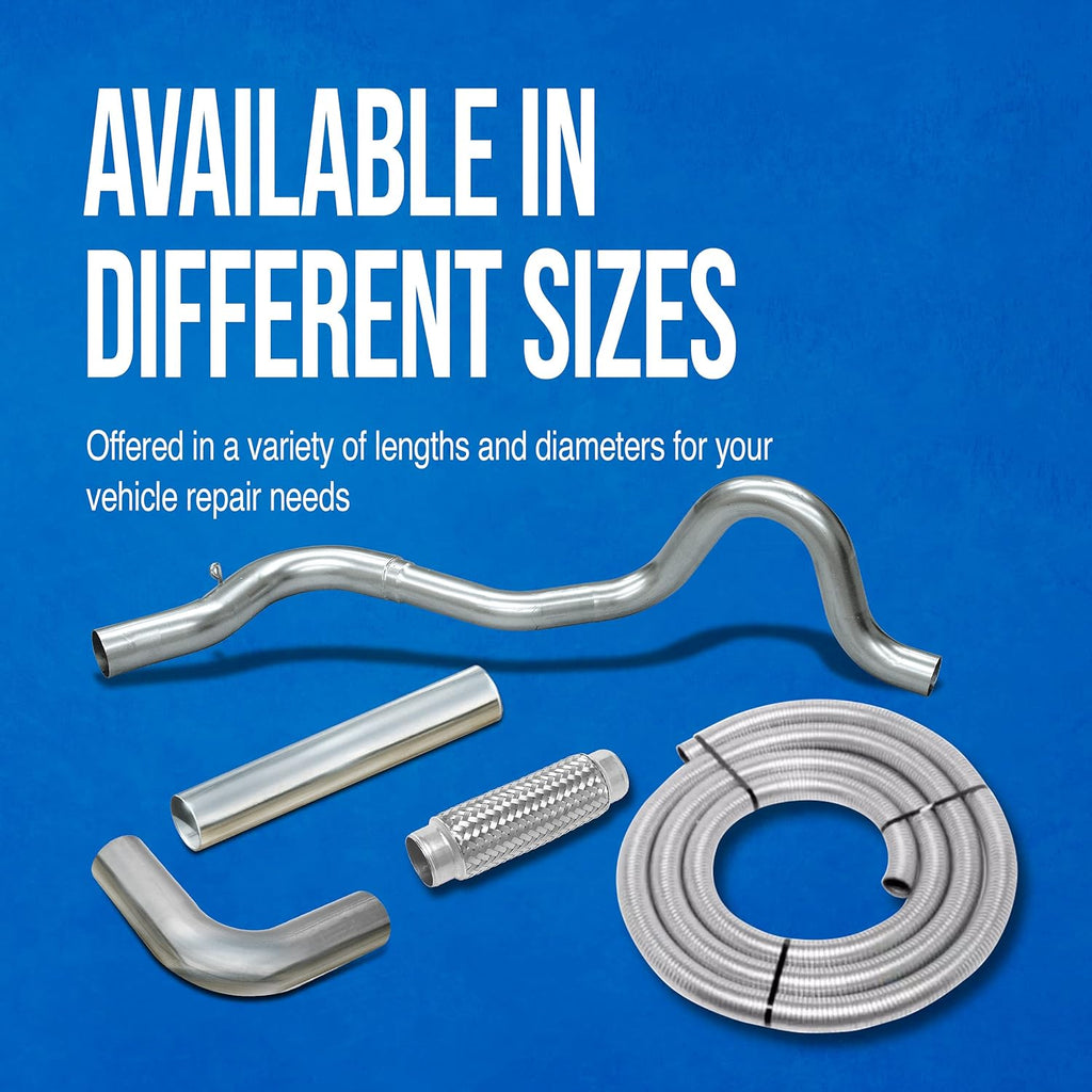 Exhaust Pipe 300 inch long 1.25 inch Diameter Pack of 2 X969687