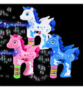 Light and Sound Unicorn Bubble Blasters (3pc Set) Bubble and Water Guns B627037