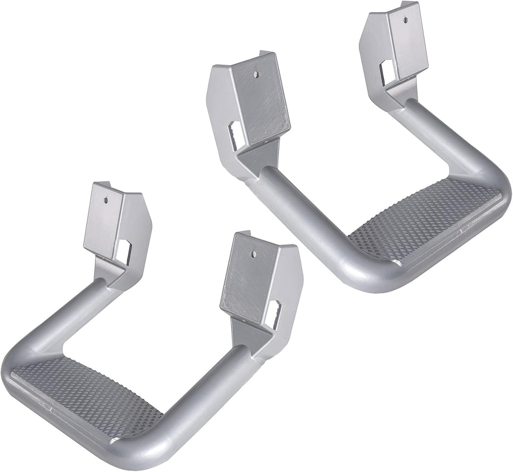 Black Powder Coated Aluminum Truck Side Step 4pcs Set D5167