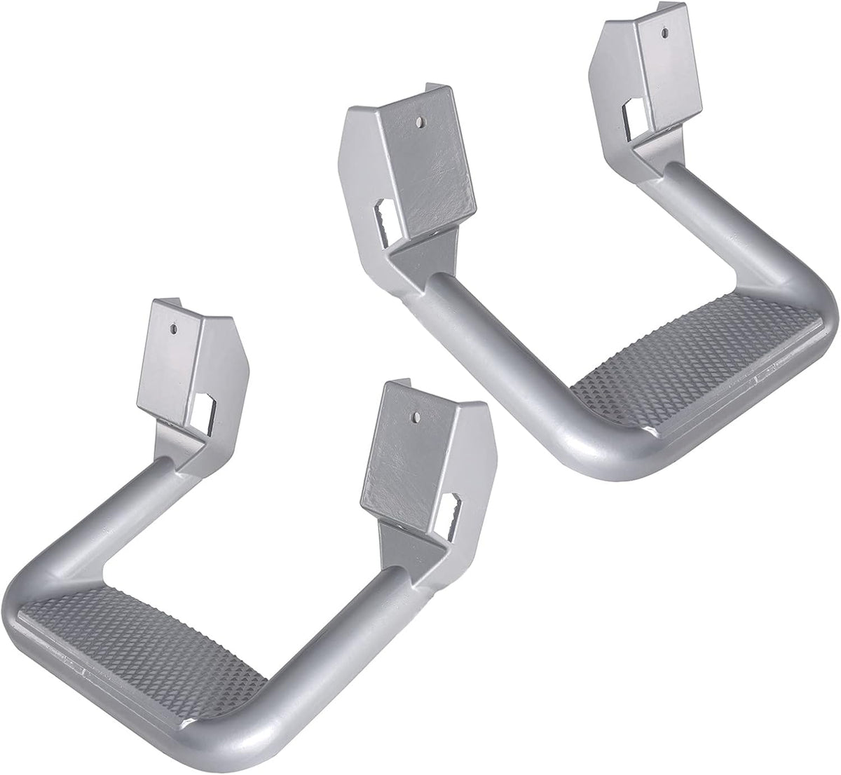 Black Powder Coated Aluminum Truck Side Step 4pcs Set D5167