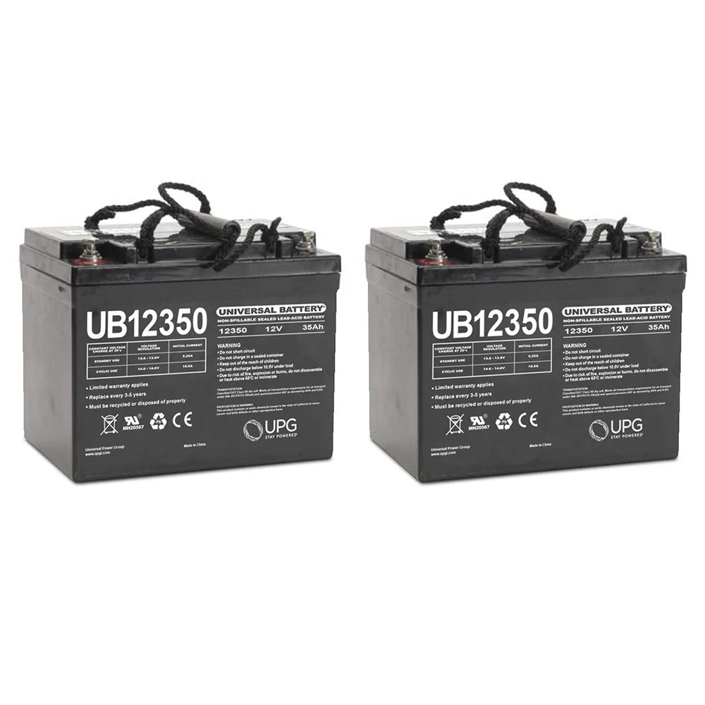12V 35AH AGM 35AH U1 - 2 Pack O8837