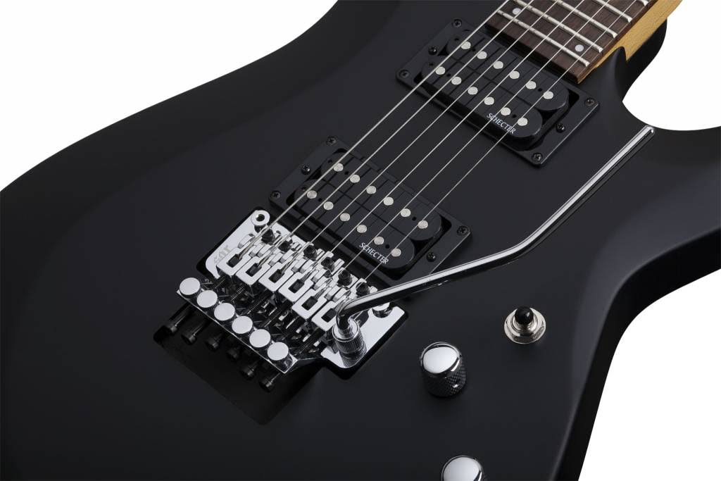 Satin Black Left Handed Electric Guitar V6028