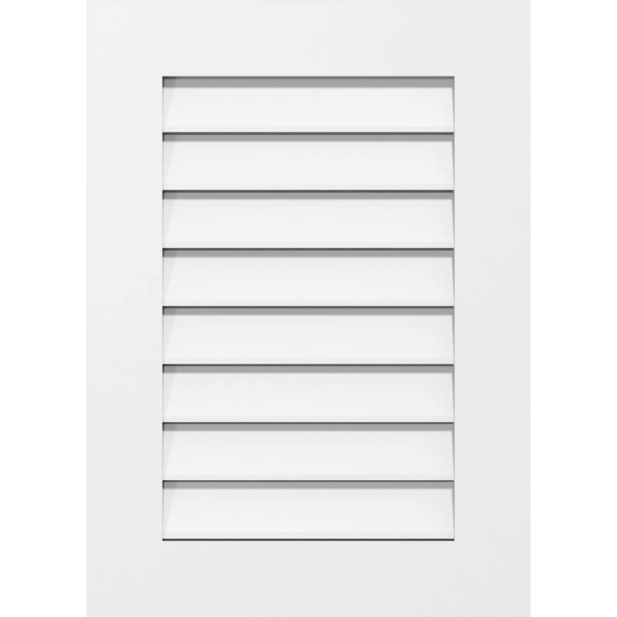 PVC Gable Vent H9732