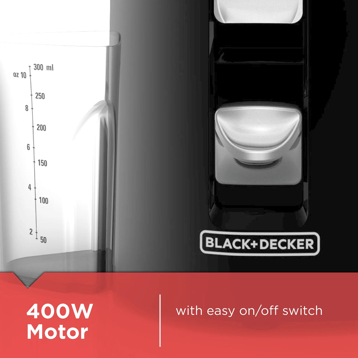 Black Fruit and Vegetable Juice Extractor H1228