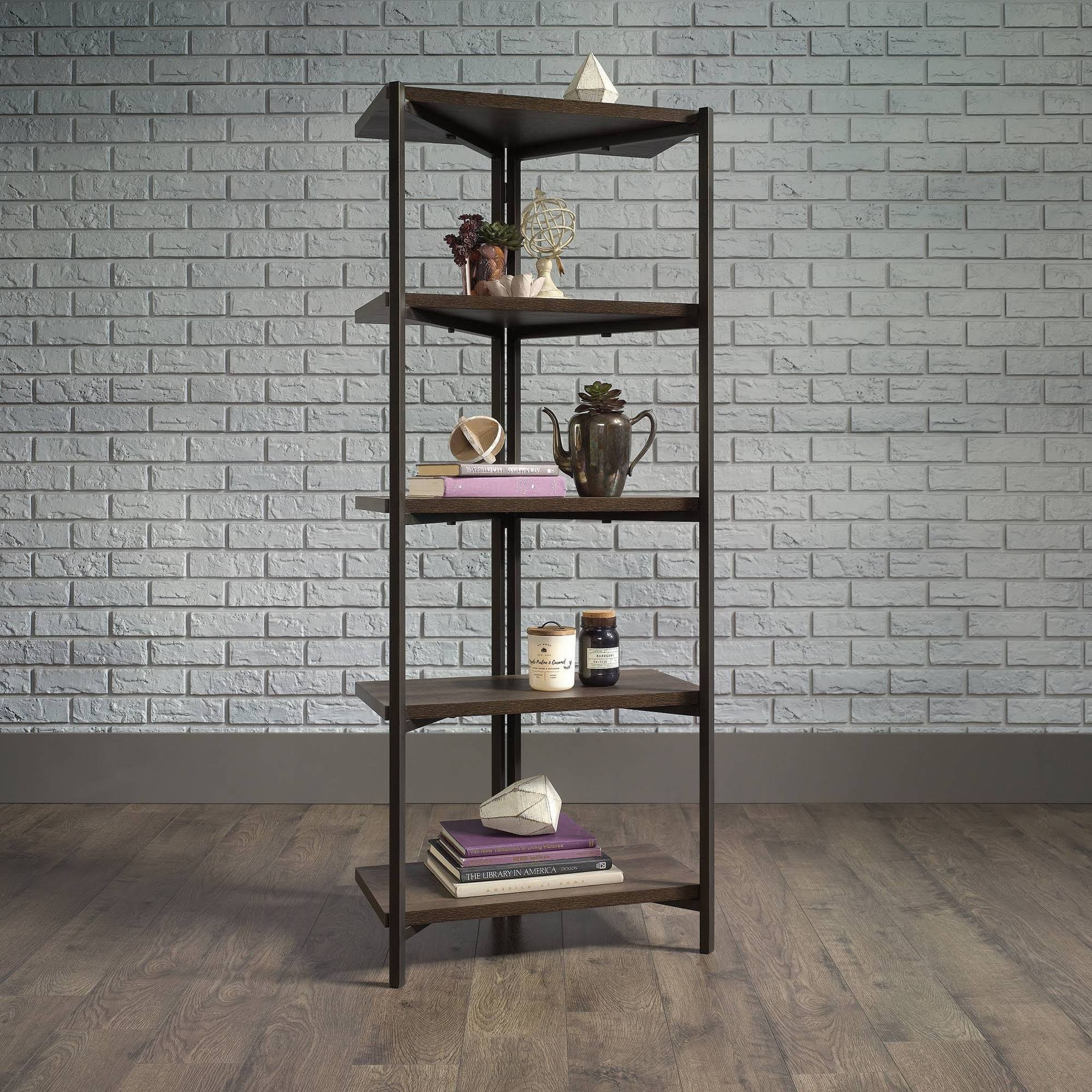 Smoked Oak Bookcase E747294