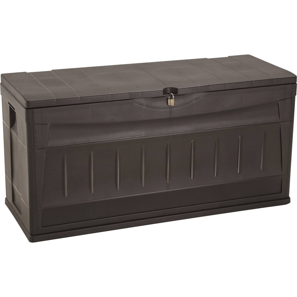 Brown Plastic Storage Deck Box N513
