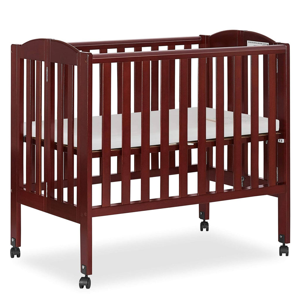 2-in-1 Wood Folding Portable Crib W5265