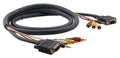 15-Pin HD, 3.5mm Audio & 3 RCA Multi-Head Cable N81899