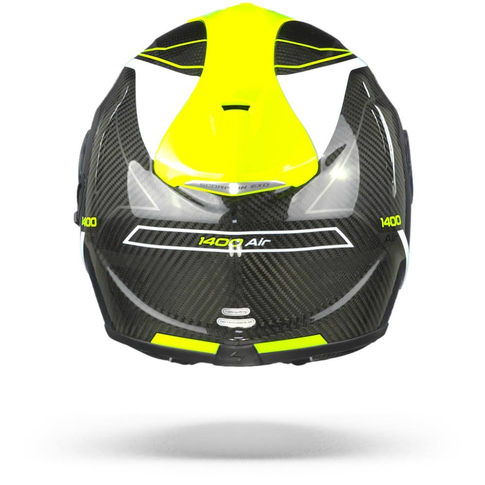 Scorpion EXO-1400 Air Carbon White Neon Yellow M H9082