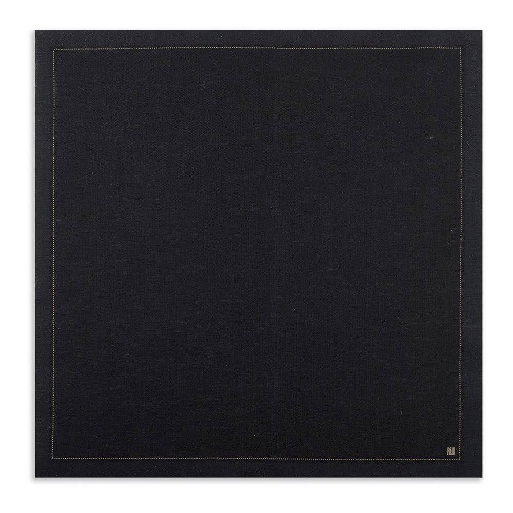 Black Organic Cotton Napkin 9 Inches 500 Count Box B1234