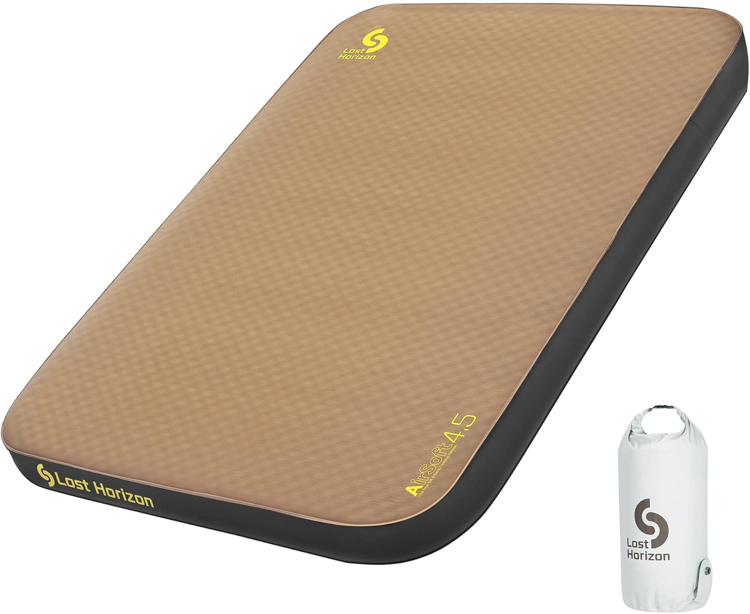 4.5” Thick Self Inflating Sleeping Pad with Pump Sack P5708