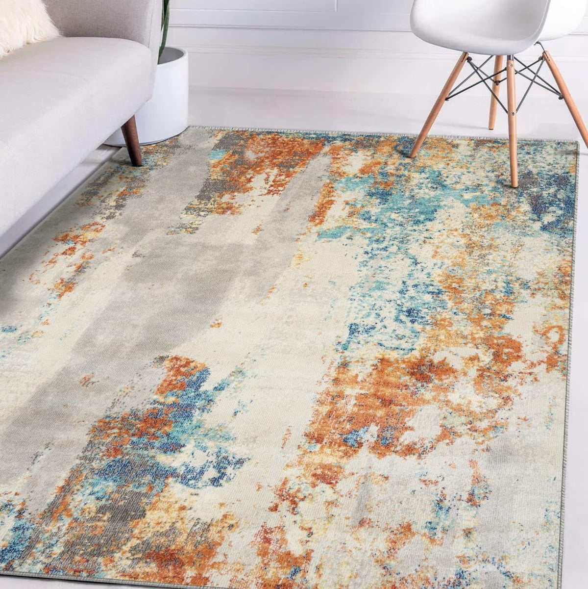 Multi 8x10 Area Rug M788