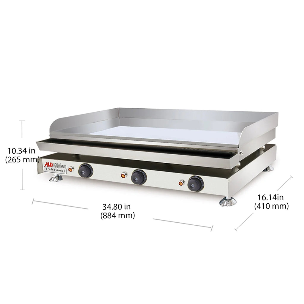 Flat Top Griddle Cooking Surface 34.80" x 16.14" 110V X11685